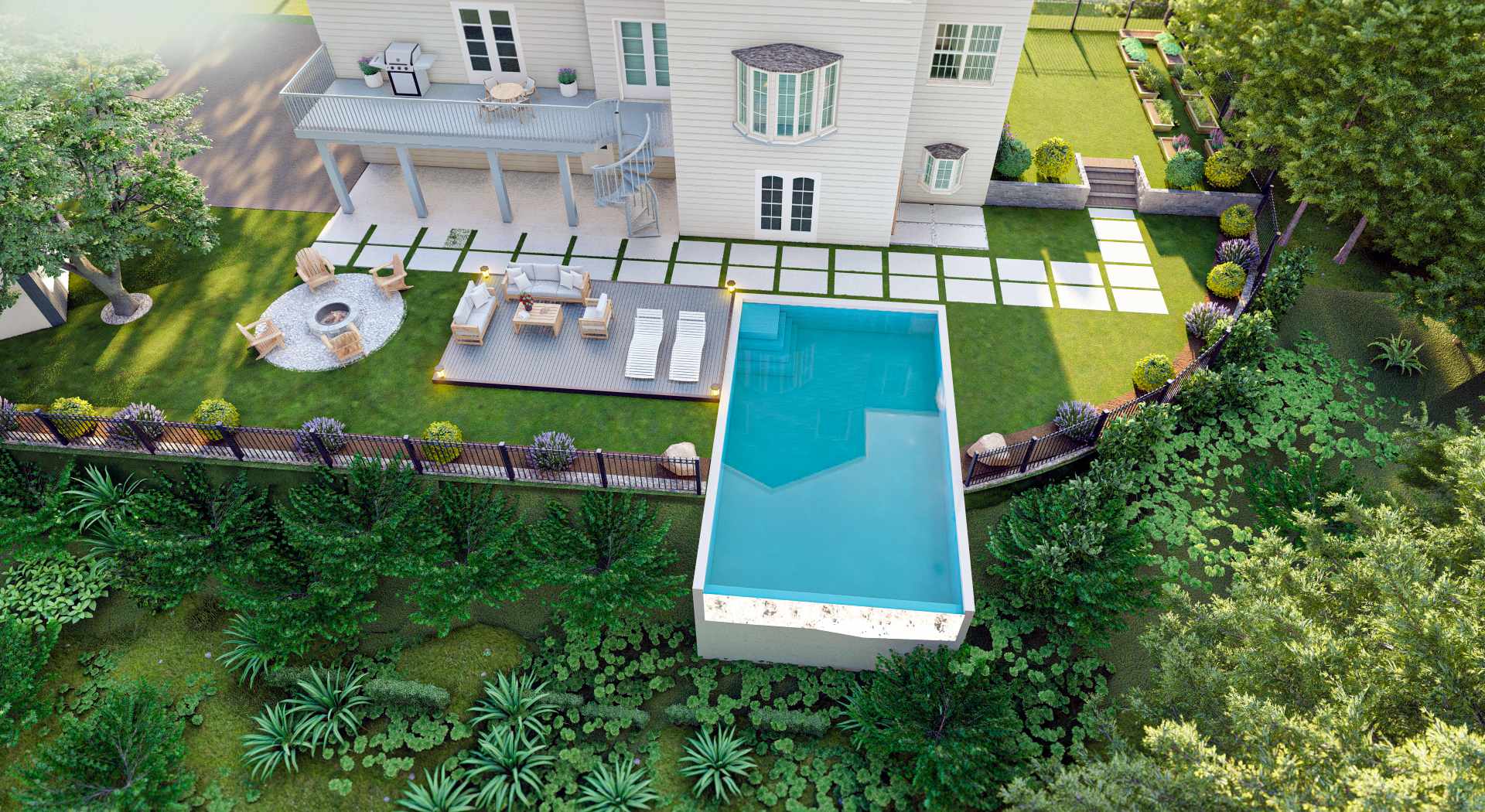 Stunning Sloped Backyard Design Services | Transform Your Landscape in 2025